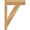 Ekena Millwork Traditional Block Rough Sawn Outlooker, Western Red Cedar, 6"W x 18"D x 26"H OUT06X18X26TRA05RWR - alternate 3